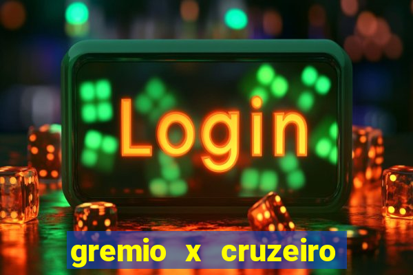 gremio x cruzeiro ao vivo hd